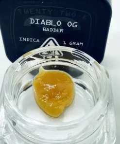 22K – Diablo OG – Badder 1g