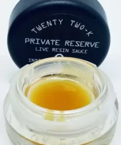 22K – Private Reserve – Live Resin Sauce 1g