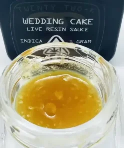 22K – Wedding Cake – Live Resin Sauce | 1g