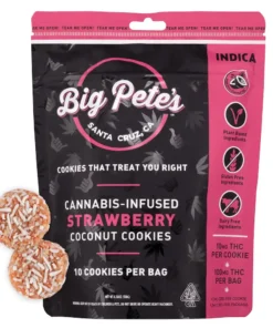 Indica Strawberry Coconut Cookies