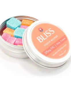 375mg THC Cubes (Bliss Edibles)