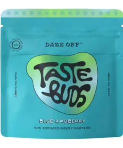 Blue Radberry Taste Buds THC-Infused Gummy Candies 10 x 10mg THC