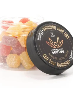 150mg CBD Infused Sour Gummies