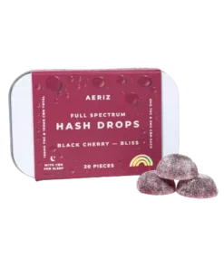 1:1 CBN:THC Black Cherry Bliss Hash Drops
