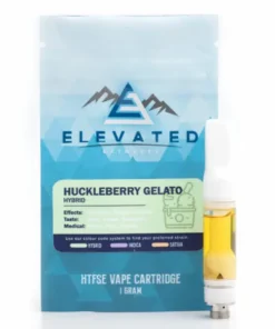 Huckleberry Gelato | Elevated Extracts | Vape Cartidge | 1 gram