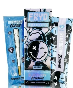 Blueberry Zlushie With Preroll ( Hybrids )