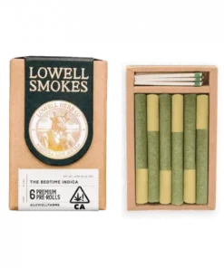Indica Bedtime Lowell Smokes 6-pack | 3.5g