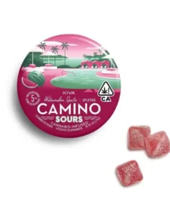 Kiva Camino Sours Watermelon Spritz Gummies