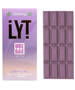 Buy LYT Ube Bae Chocolate Bar 2500mg Online – greenpharmscannabis.com