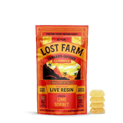 Lost Farm |Live Resin Chili Mango Gummies