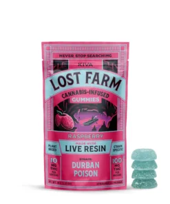 Lost Farm |Live Resin Raspberry Gummies