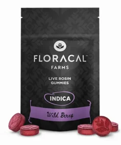 Wild Berry | Indica Live Rosin Gummies 100mg [10pk]