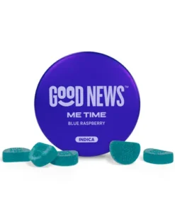 Me Time Blue Raspberry Gummies