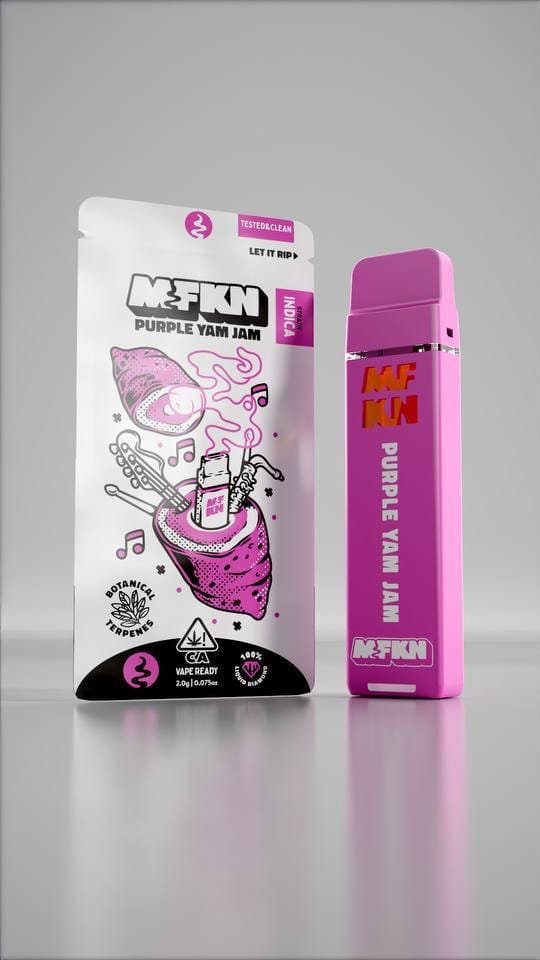 MFKN Disposable 2G Purple Yam Jam