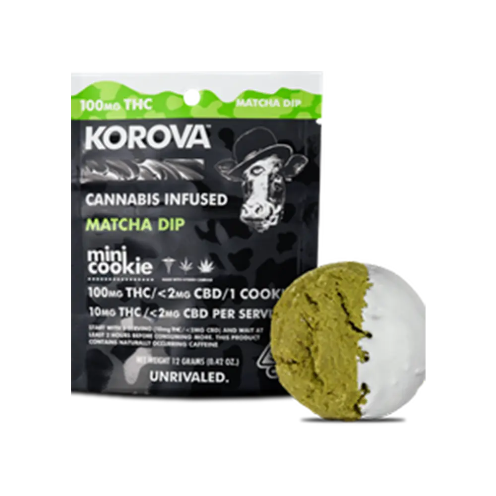 KOROVA – Mini Matcha Dip Cookie