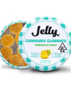 Jelly Pineapple Cannabis Gummies
