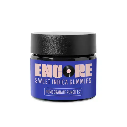 1:2 CBN:THC Pomegranate Punch Gummies