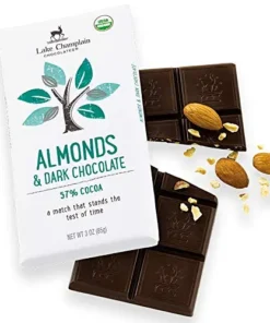 Salted Almond Dark Chocolate Bar