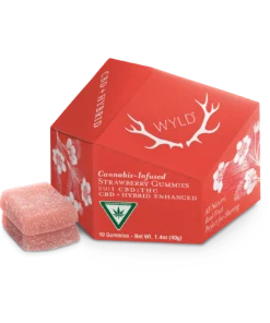 Strawberry- CBD Hybrid Enhanced Gummies