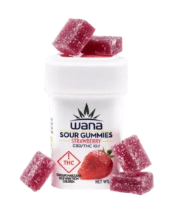 WANA – Strawberry Sour Gummies