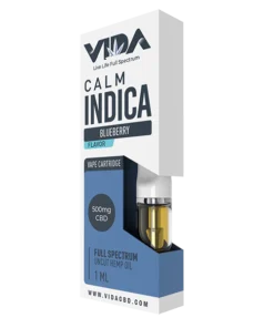 Blueberry CBD Vape Refill Cartridge (Calm Indica)