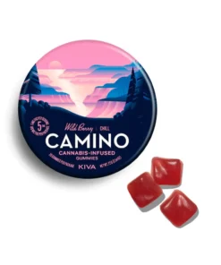 5mg Camino ‘Chill’ Wild Berry Gummies 100mg THC total