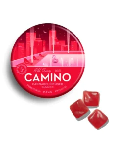 5mg Camino ‘Excite’ Wild Cherry Gummies 100mg THC total