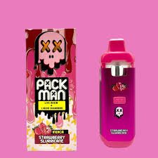 Packman StrawBerry Slurricane Disposable (indica)