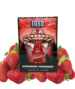 Alternative view of Fryd Strawberry Supernova With Gummies