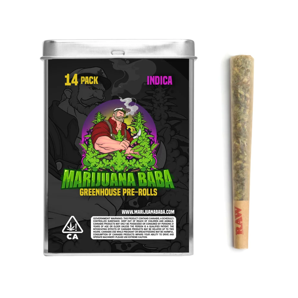 Buy Marijuana Baba Greenhouse Indica 14 Pack Online
