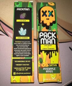 Pack Man Pineapple Rings Disposable (sativa)