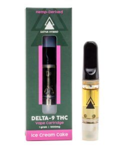Alternative view of Serene Tree Delta-9 THC Vape Cartridge – Ice Cream Cake