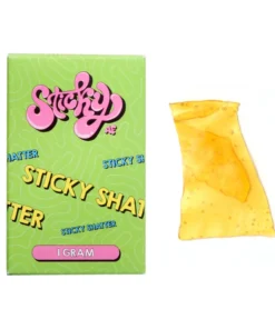 Buy Sticky Shatter Golden Pineapple Online  : A Delightful Cannabis Concentrate