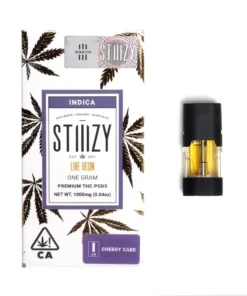 Buy Stiiizy Premium THC Pod Live Resin Cherry Cake 1g Online